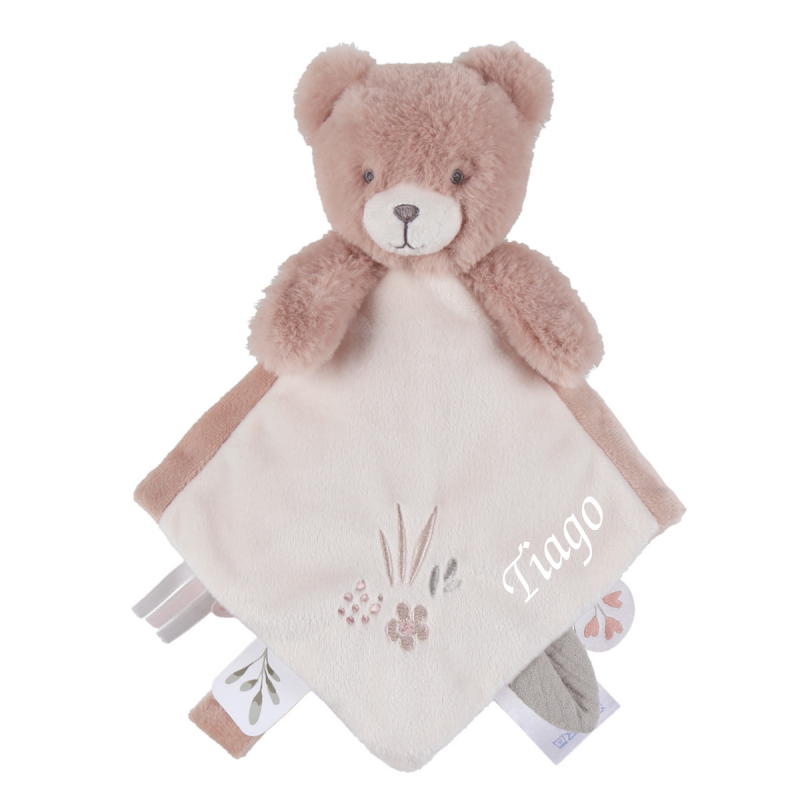  - lily lours - plat marron 25 cm 